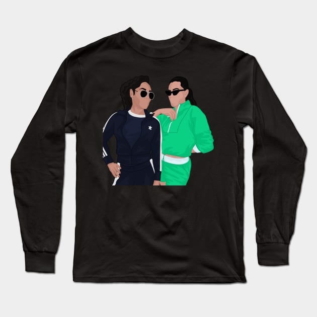 Tommy & Nancy | 911 LoneStar Cast Long Sleeve T-Shirt by icantdrawfaces